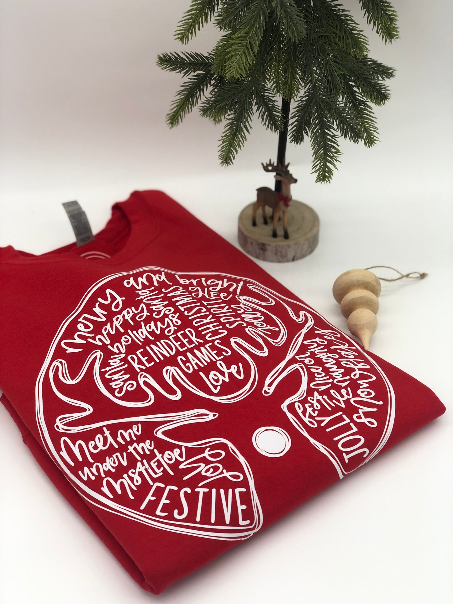 Reindeer Word Art