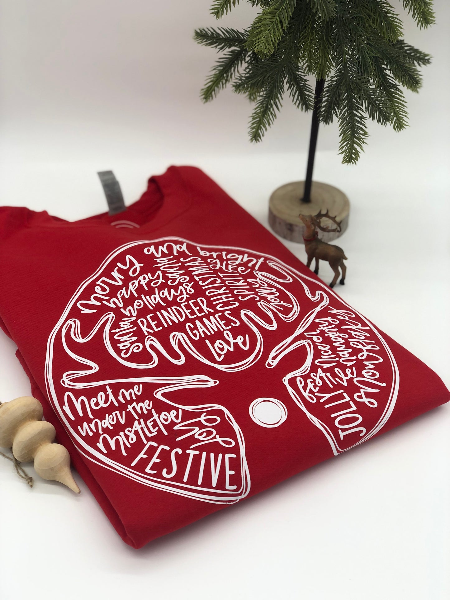 Reindeer Word Art