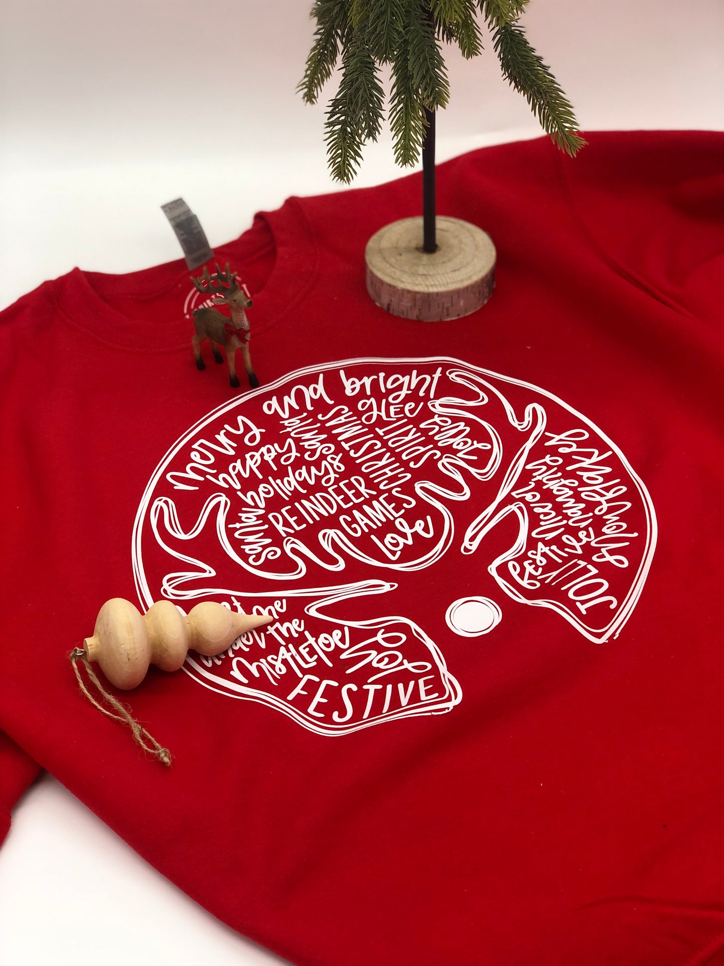 Reindeer Word Art