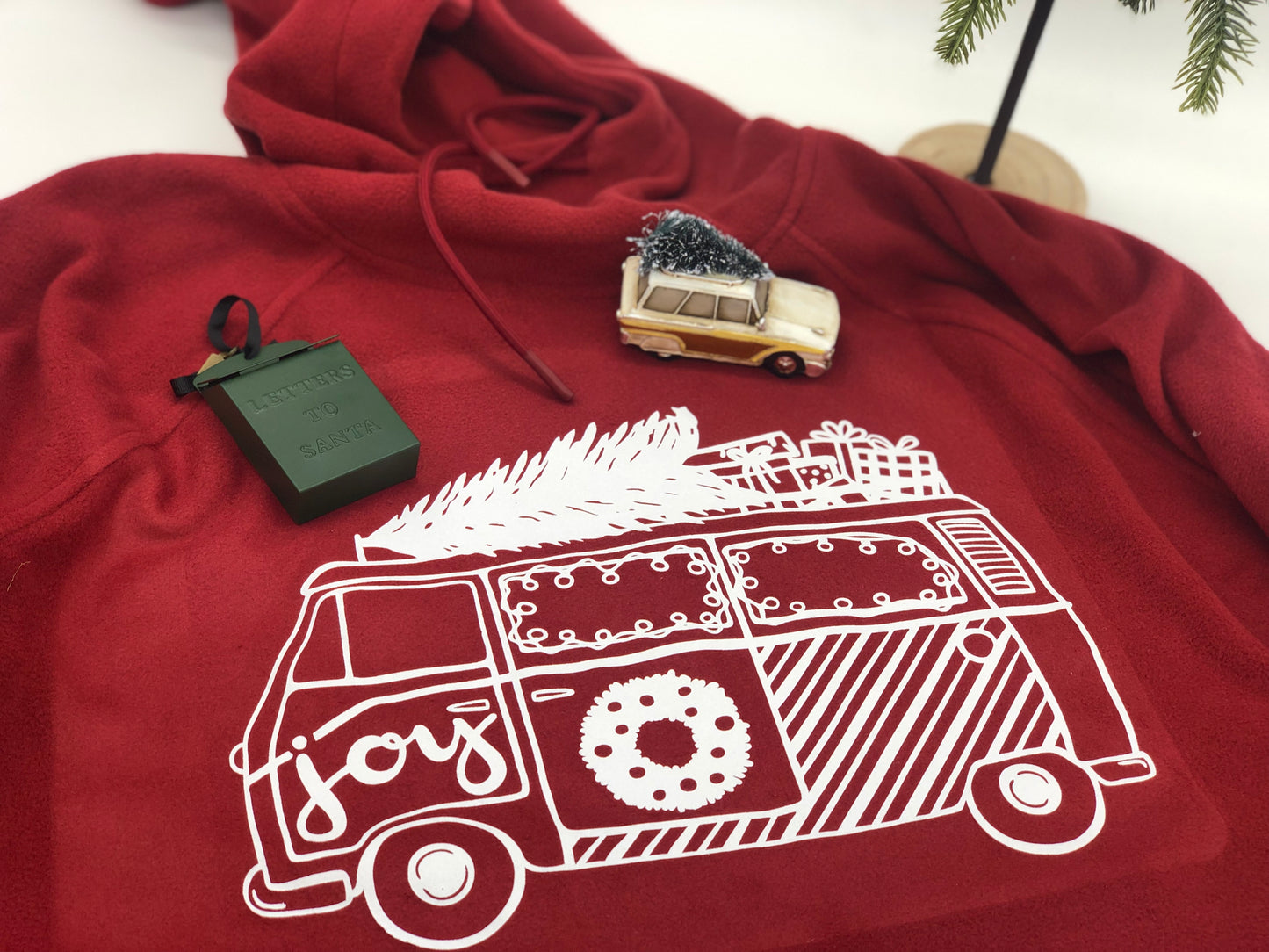 Christmas Retro Van