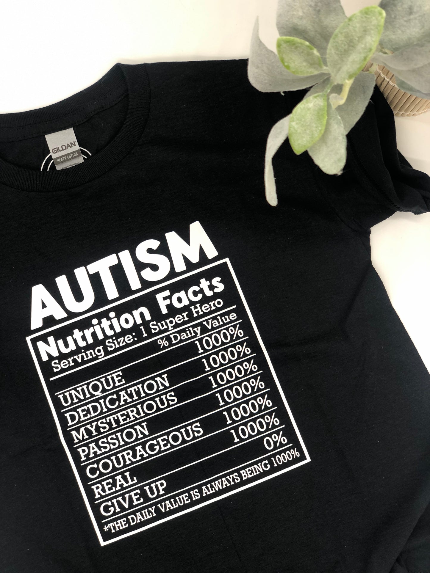 Autism Nutrition Facts -Youth